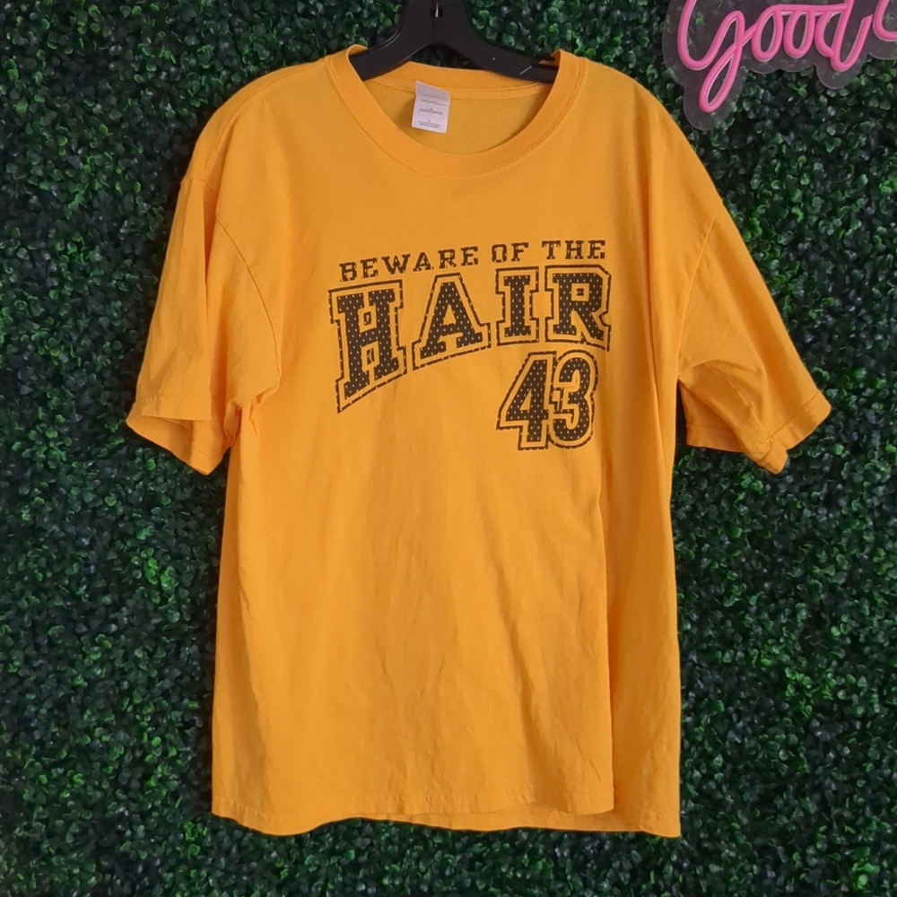 Steelers Troy Polamalu # 43 Beware of The Hair Shirt Large
